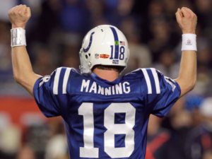 Peyton Manning emphasis on insurance and risk management.